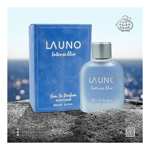 Launo intense blue Eau De Parfum 100ml - Fragrance World
